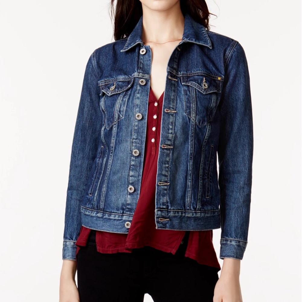 Lucky Brand Cotton Denim Trucker Jacket XS
